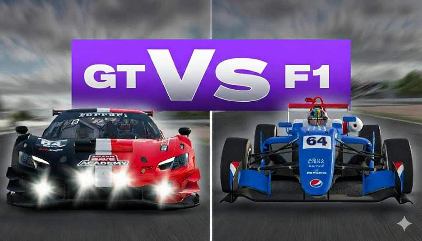 GT vs F1 Sim Racing: Which One Fits You?